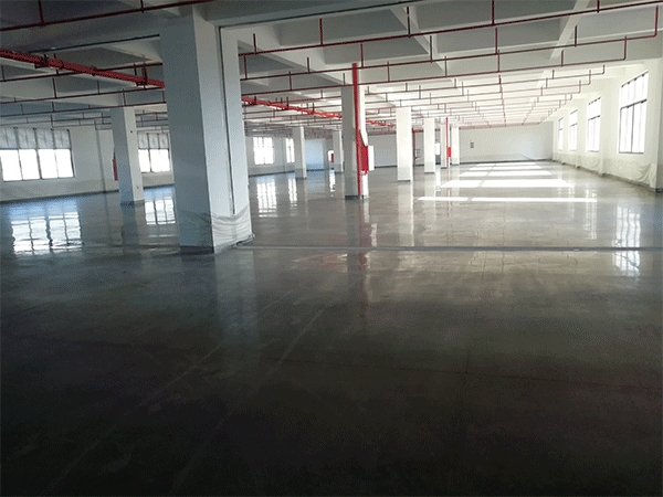 福建莆田萬升鞋業(yè)有限公司，鉑鈦晶地坪